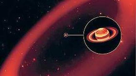 riesiger Saturn-Ring