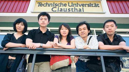 Studieren in Deutschland. 28 000 Studierende aus China sind hierzulande eingeschrieben. Viele zieht es an Technische Universitäten, wie die in Clausthal-Zellerfeld. 