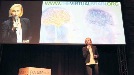 Vernetzt. Weltweit wird am virtuellen Gehirn geforscht, sagt Petra Ritter.