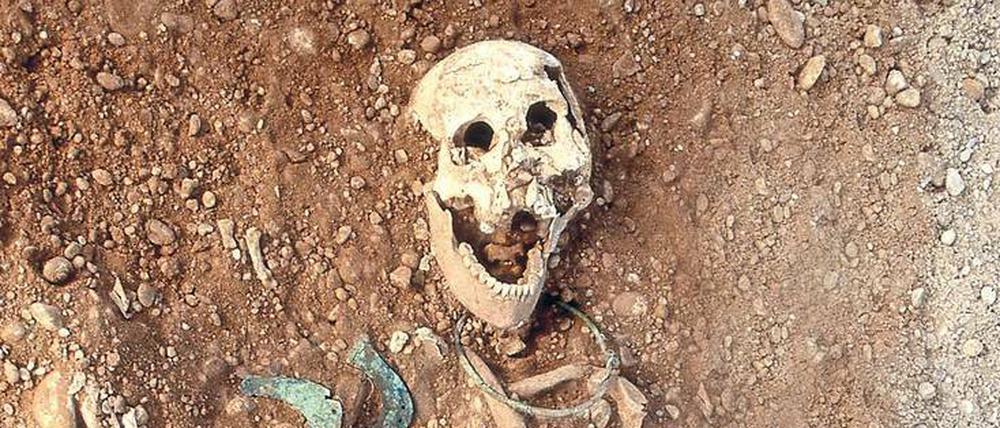Forscher haben herausgefunden, dass viele Frauen, die in der Bronzezeit im bayerischen Lechtal lebten, weit entfernt aufgewachsen waren. 