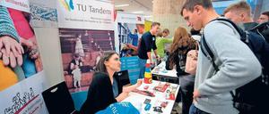 Infotag für Studieninteressierte an der TU Berlin.