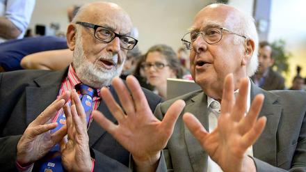 François Englert und Peter Higgs bekommen den Nobelpreis für Physik.