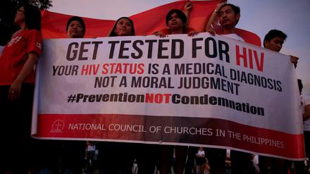 Prävention statt Verurteilung. HIV sollte nicht mehr als eine medizinische Diagnose sein, fordern Aktivisten. 