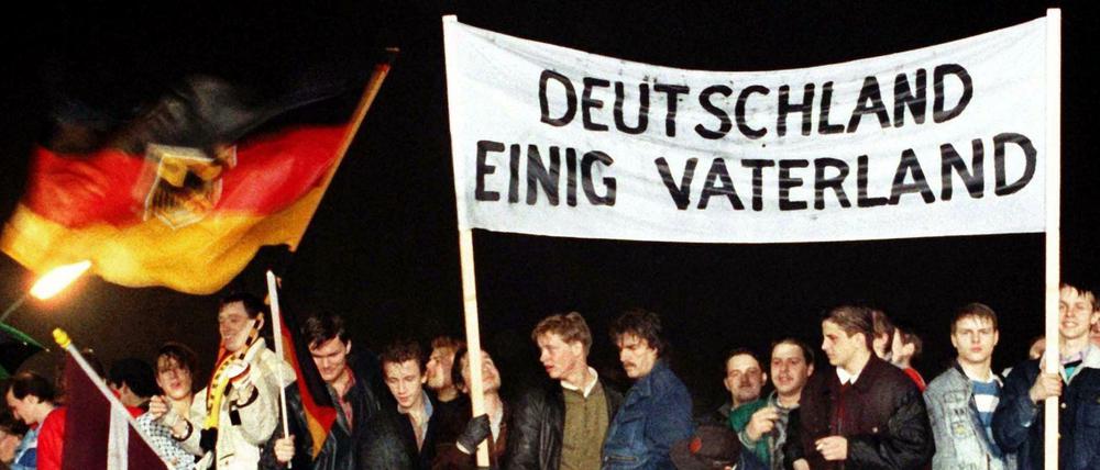So fing alles an: 1989 wurde im Ost-Teil noch ordentlich berlinert.