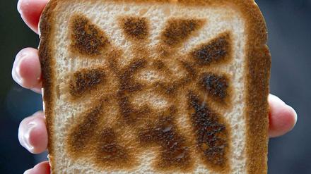 Inzwischen gibt es Toaster, die Jesusbilder serienmäßig erzeugen - mit Strahlenkranz