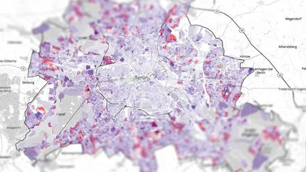 TU-Stadtplaner haben gemeinsam mit dem Tagesspiegel untersucht, wo die weißen Flecken im ÖPNV-Netz liegen.