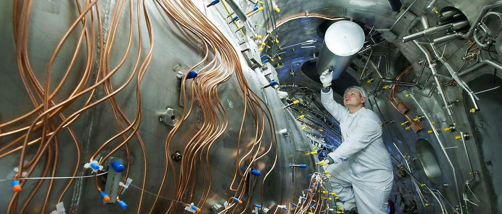 Wendelstein 7-X: In diesem Reaktor sollen ab 2015 Wasserstoffatome auf mehrere Millionen Grad erhitzt werden.