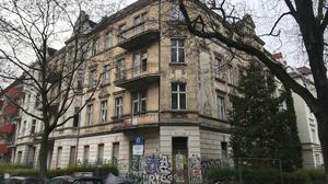 Leer stehendes Haus in Berlin-Friedenau