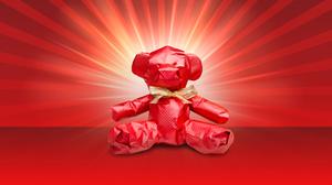 Verschiedene Motive (Teddybär, Schuh, Tasse) zum Thema "Geschenke-Guide".