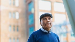 Adnan Enshassi ist ein Ingenieur aus Gaza, der über die Phillip-Schwartz-Initiative an der TU Berlin forscht.