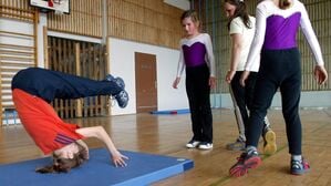 Sportunterricht, Symbolbild.