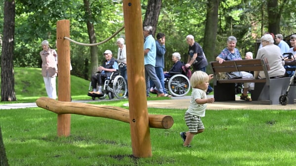 In Potsdam gibt es bereits Mehr-Generationen-Spielplätze.