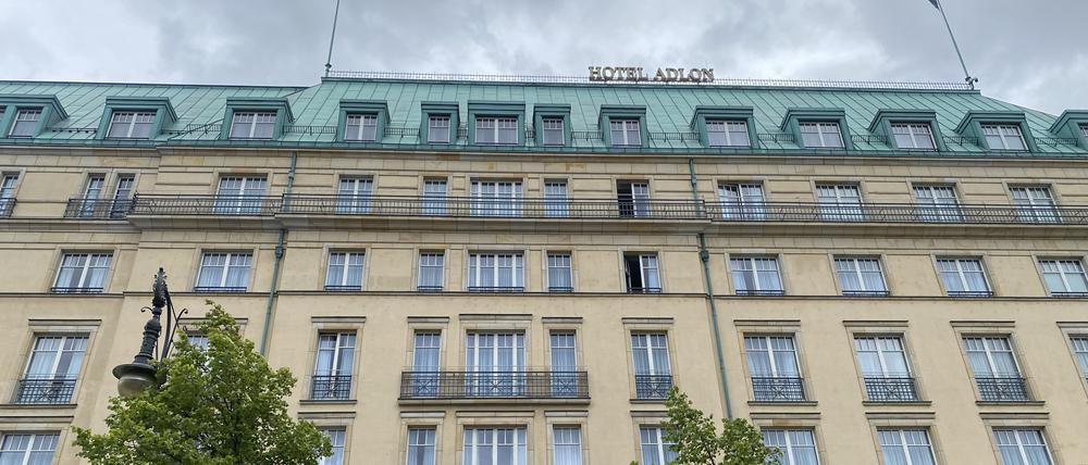 Hat schon viel erlebt: Das Hotel Adlon