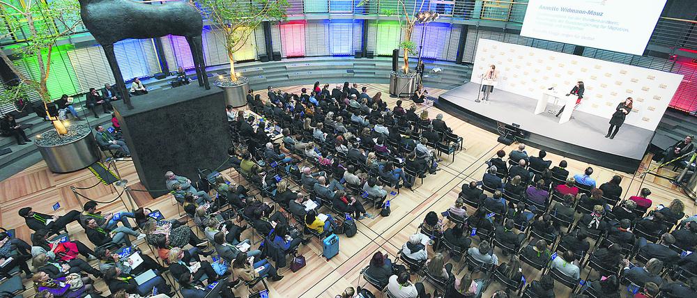 Kräfte bündeln. Vor der Coronapandemie fand die jährliche Diversity-Konferenz (hier im November 2018) in Präsenz statt.