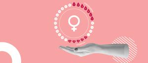 Mit Menstruations-Apps lässt sich der weibliche Zyklus tracken.