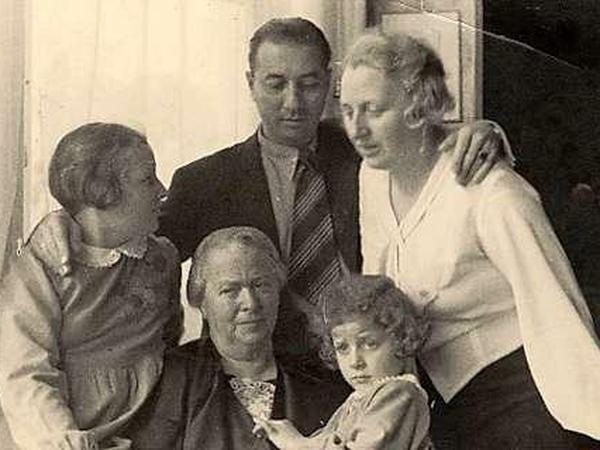 Die Familie Wisten im Jahr 1936