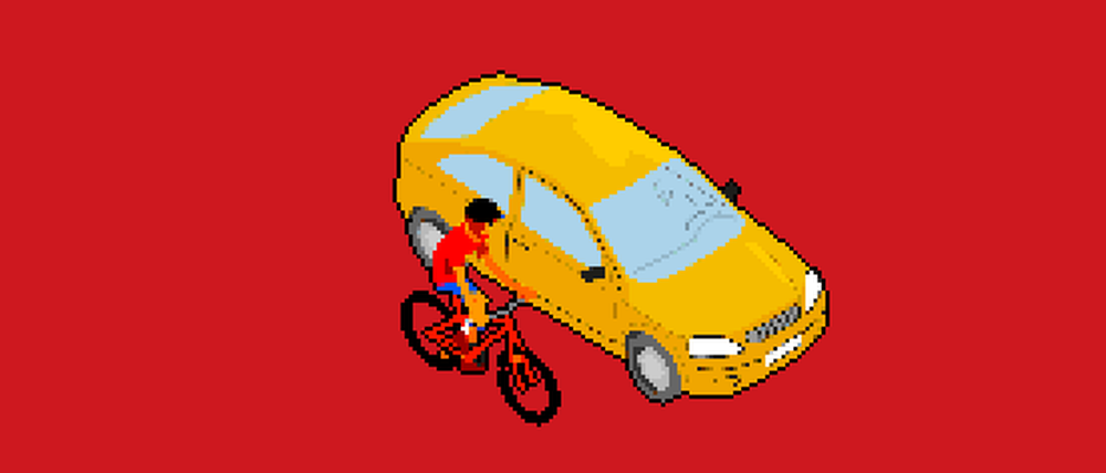 Zeichnung mit Radfahrer, der zu eng von einem Autofahrer überholt wird.