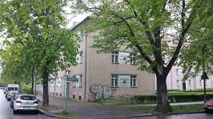 Die betroffenen Häuser an der Wever- Ecke Melanchthonstraße.
