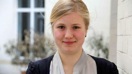Alea Mostler, 16, ging bisher auf das Schadow-Gymnasium in Zehlendorf und war Landesschülersprecherin.