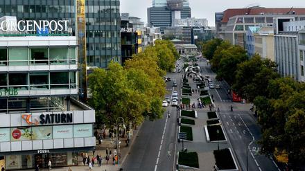 Soll nach dem Willen der FDP zur Fußgängerzone werden: die Tautzienstraße zwischen Joachimsthaler Straße und Wittenbergplatz.