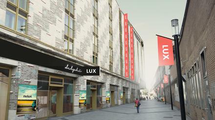 „delphi Lux“ heißt das Arthouse-Kino, das die Yorck-Kinogruppe in der Fußgängerpassage neben dem Bahnhof Zoo plant.