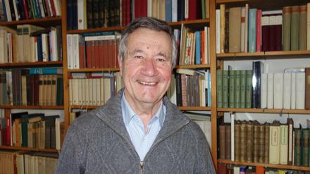 Helmut Kerch, Sprecher vom "Ökomenischen Willkommensbündnis Wannsee" (ÖWW) und pensionierter Jurist.
