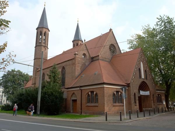 Die Pankower Kirche heute.