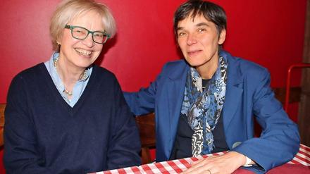 Initiatorinnen der Hochschule: Gabriele Fliegel (links) und Britta Marschke. 