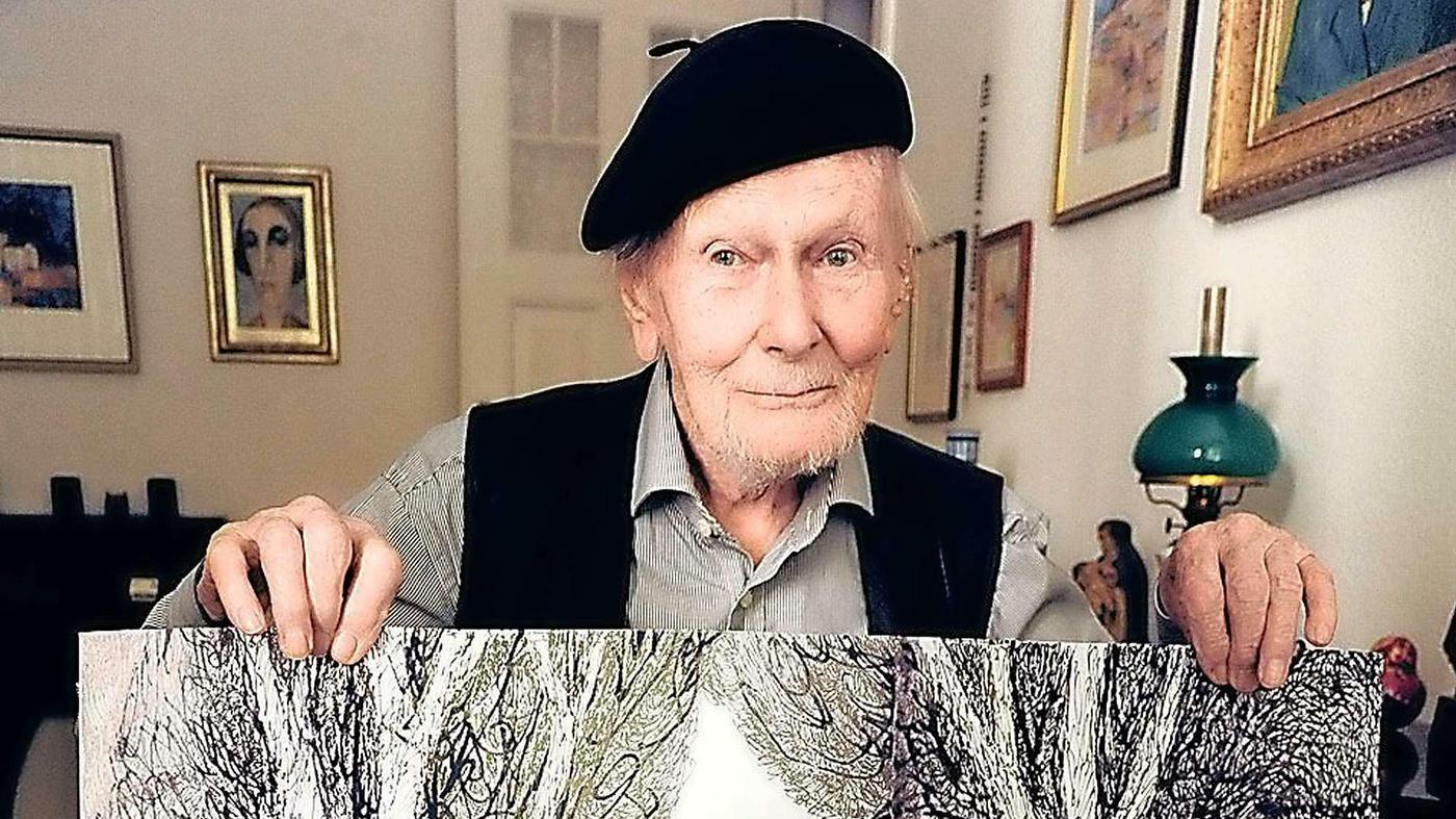 Berliner Künstler Maler Gerhard Finke 8000 Werke in 100 Jahren