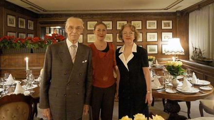 Ihr Restaurant bleibt. Bernhard, Franziska und Edelgard Heising (v.l.n.r.)