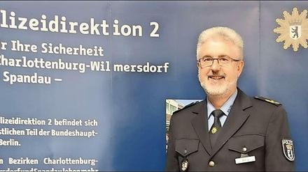 Polizeidirektor Stefan Weis leitet die für Spandau zuständige Polizeidirektion 2.