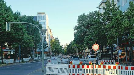 Damit soll es ab Mittwoch vorbei sein. Die Baustelle in der Konstanzer Straße neben dem Olivaer Platz.