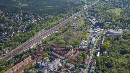 Noch Platz. Das Gelände des früheren Güterbahnhofs Köpenick wird bebaut.