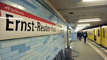 Der U-Bahnhof Ernst-Reuter-Platz an der Linie U2, deren Tunnel nun weiter saniert werden.