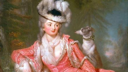 Wilhelmine Enke, die spätere Gräfin Lichtenau, auf einem 1776 entstandenen Ölbild von Anna Dorothea Therbusch.
