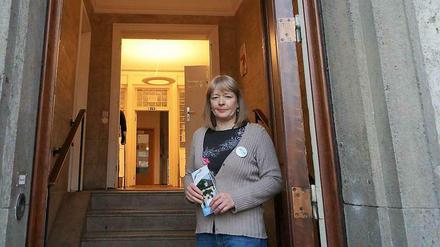 Annette Tafel, Geschäftsführerin des Nachbarschaftshauses am Lietzensee, ist dort fast die einzige bezahlte Mitarbeiterin.