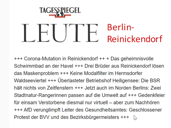 12 Berliner Bezirke, 12 Tagesspiegel-Newsletter: leute.tagesspiegel.de
