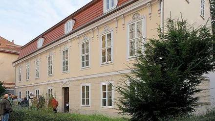 Blick aufs Schoeler-Schlösschen, älteste erhaltene Wohnhaus in Wilmersdorf.