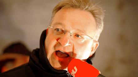 Frank Henkel, Spitzenkandidat der Berliner CDU, wünscht sich eine Bürger-Polizei.