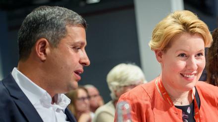 Raed Saleh, Fraktionschef im Abgeordnetenhaus, will gemeinsam mit Franziska Giffey die Berliner SPD führen.