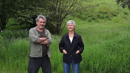 Die Landschaftsplaner Marc Pouzol und Véronique Faucheur haben den Siegerentwurf für den Jüdischen Garten eingereicht. 