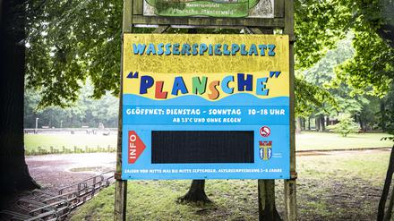 Künftig ist hier oben ohne für alle erlaubt: Die „Plansche Plänterwald“ in Treptow-Köpenick.