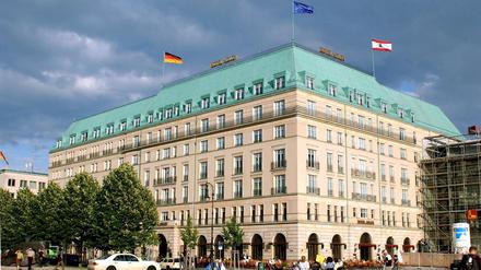 Das Nobel-Hotel Adlon in Berlin-Mitte.
