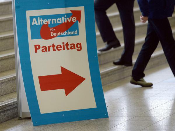 Die AfD Berlin musste ihren Parteitrag bereits drei Mal verschieben. Es fehlten passende Räumlichkeiten. 