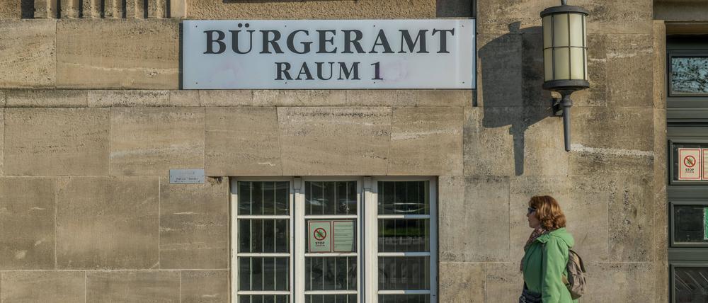 Berliner lassen Termine beim Bürgeramt regelmäßig verfallen. 