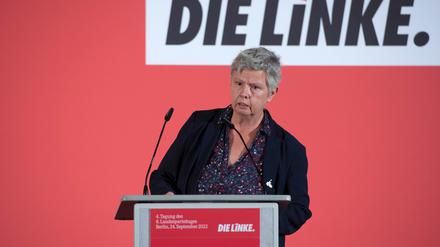 Katina Schubert, Berliner Landesvorsitzende der Linke