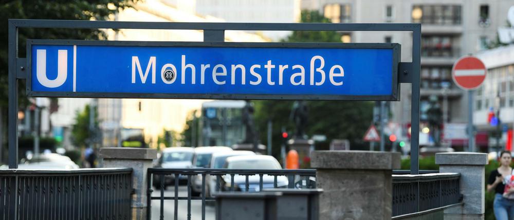 Umstrittener Name. Wie heißt der U-Bahnhof Mohrenstraße künftig?
