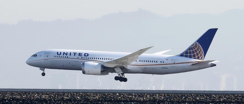 Eine Boeing der United Airlines (Symbolbild). 