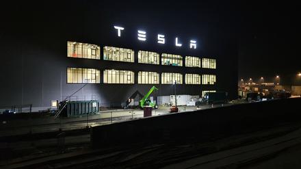 Die künftige Batteriefabrik von Tesla 