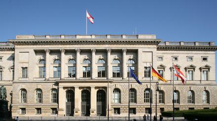 Das Abgeordnetenhaus von Berlin sitzt im Gebäude des ehemaligen Preussischen Landtags in Berlin-Mitte.